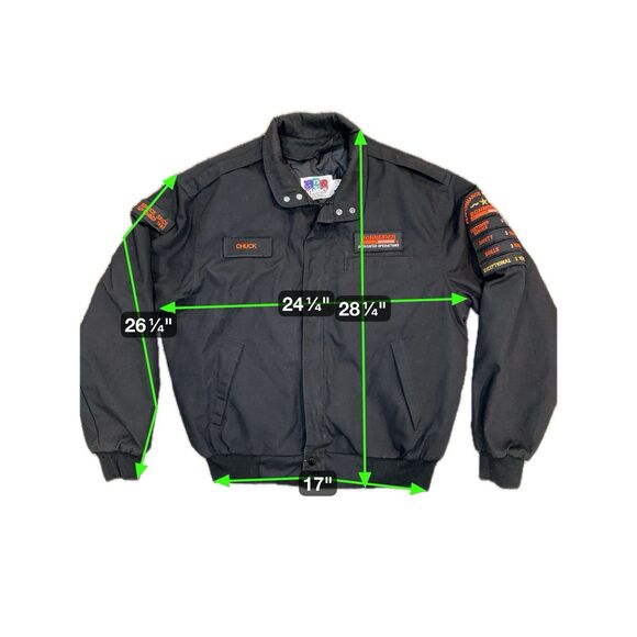 90s Jacket Snap Mens L Patch Logo Schneider National With Linner CHUCK - Picture 2 of 10